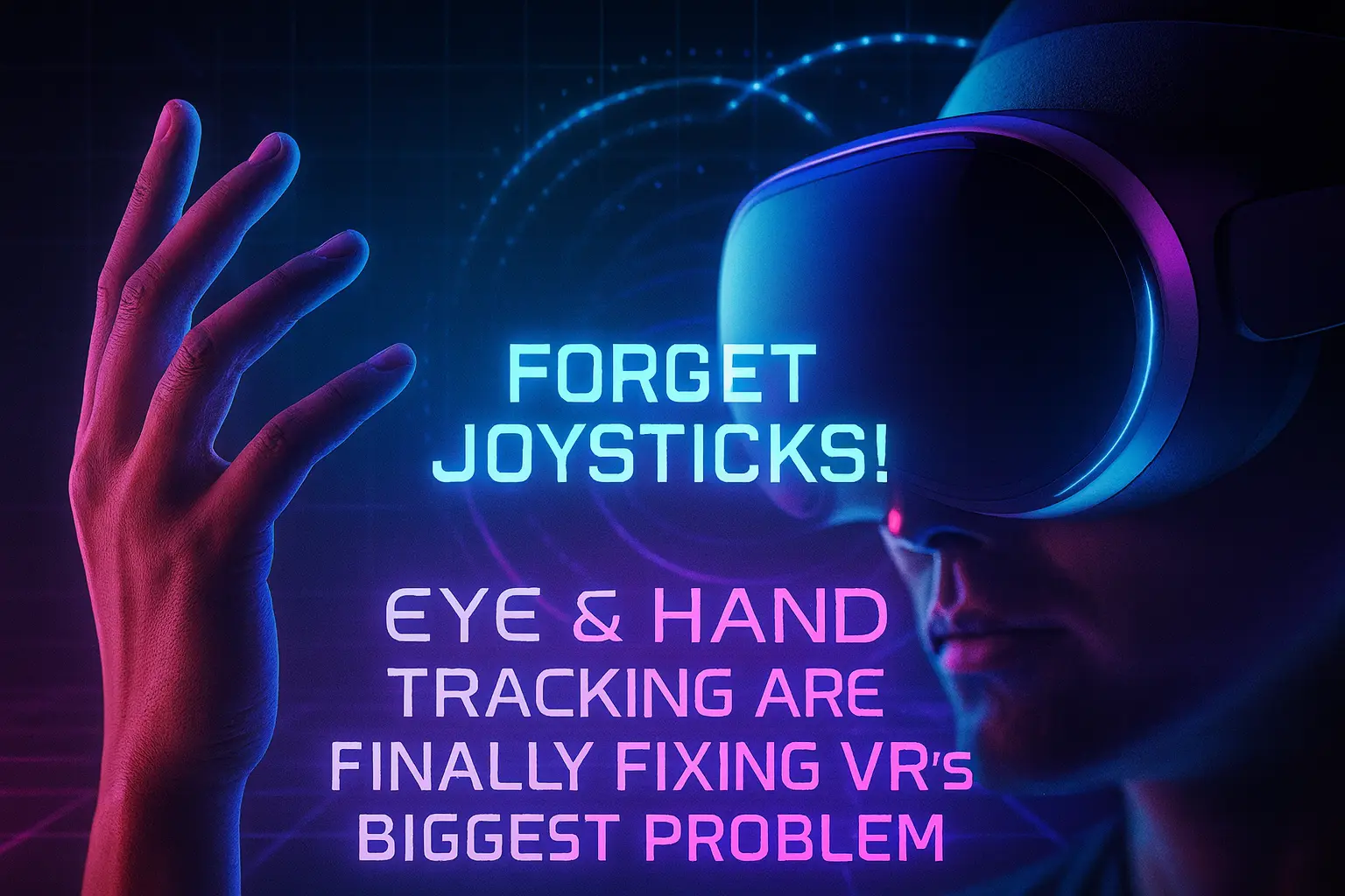Forget Joysticks! Eye & Hand Tracking Are Finally Fixing VR’s Biggest Problem