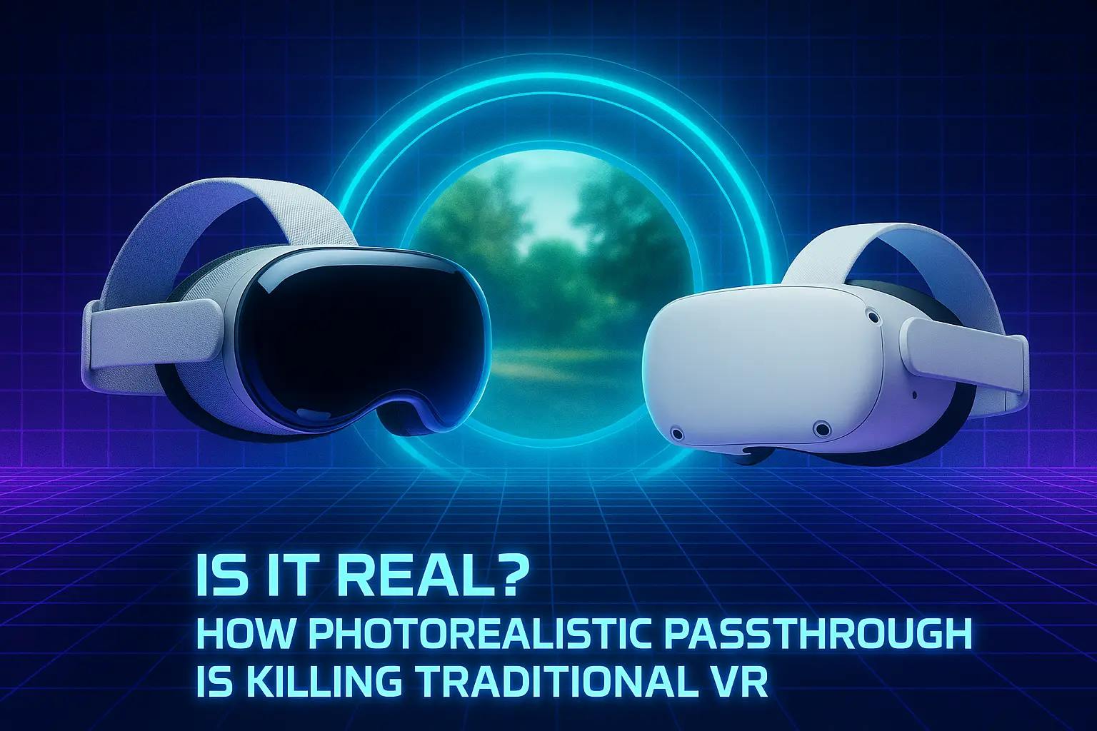 Is It Real? How Photorealistic Passthrough is Killing Traditional VR
